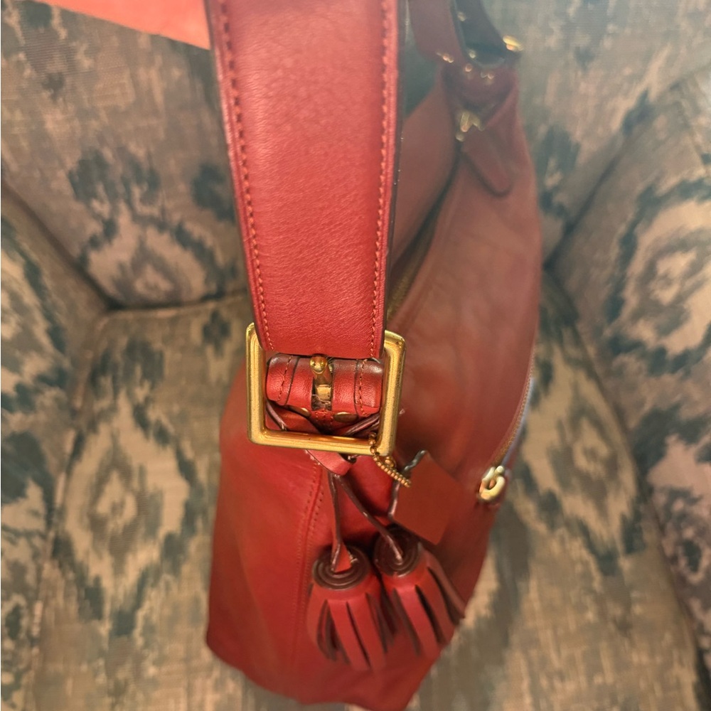 Vintage Coach Brooklyn Buttery Soft Leather Shoulder Bag in Toffee - Picture 8 of 12